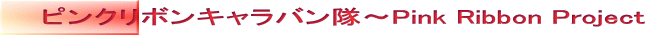 �s���N���{���L�����o�����`Pink Ribbon Project